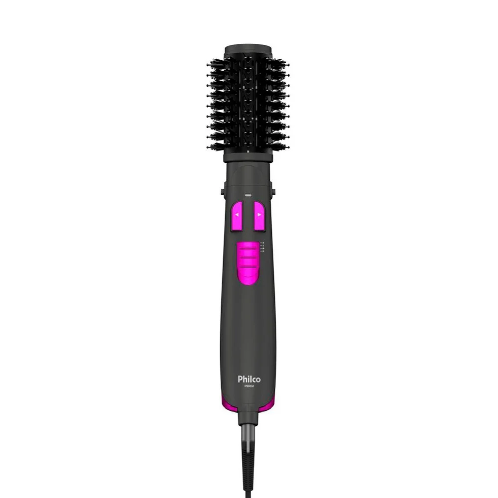 Escova Secadora Rotativa 2 em 1 Philco PER02 1300W
