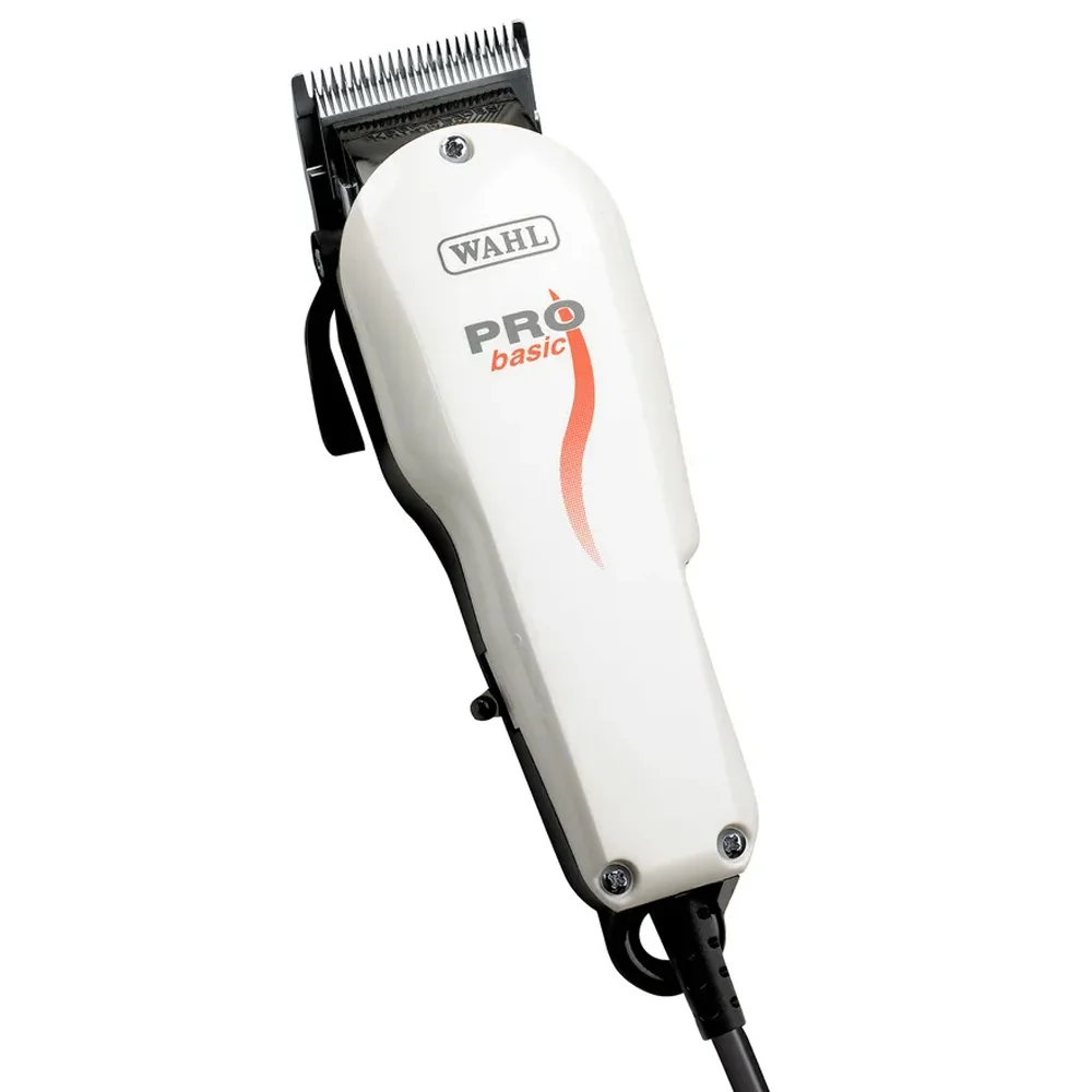 Máquina de Cortar Cabelo Wahl Pro Basic 8 Pentes