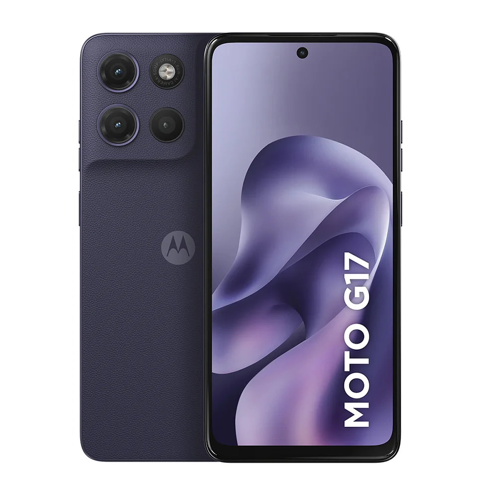 Smartphone Motorola Moto G17 6.7" Octa Core 256GB 4GB Câmera Tripla