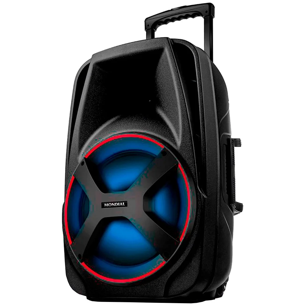 Caixa de Som Amplificada Mondial Connect Power II CM-550 550W RMS Bluetooth