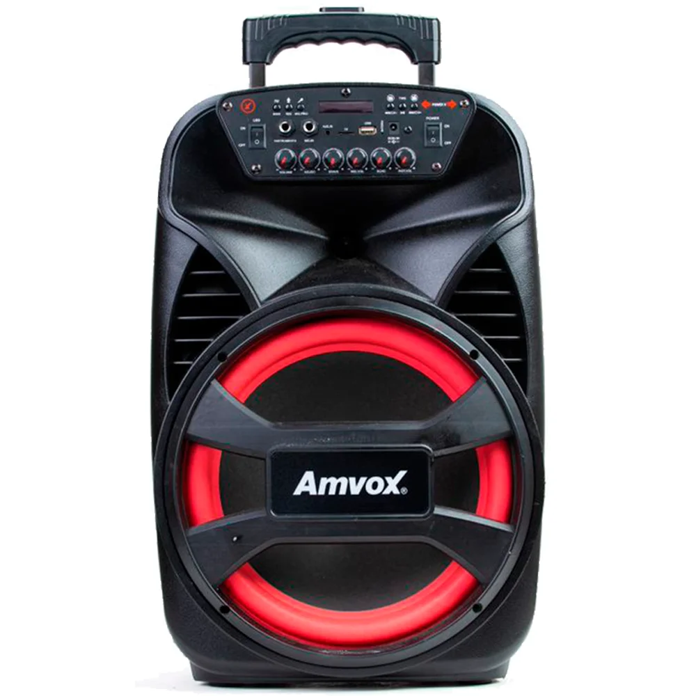 Caixa de Som Amvox ACA 480 Viper II 480W Bluetooth Função Power X