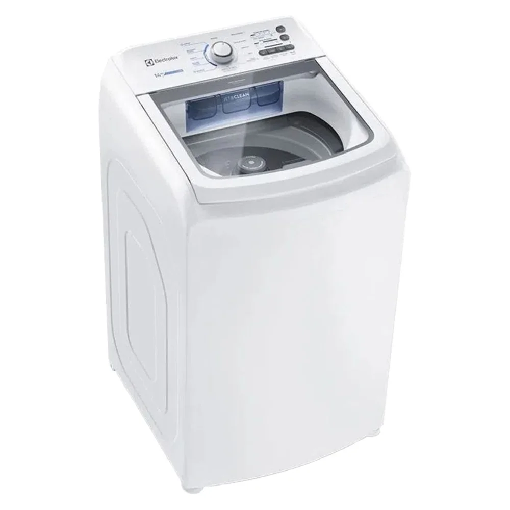Máquina de Lavar Electrolux Essential Care 14kg Jet&Clean Cesto Inox LED14