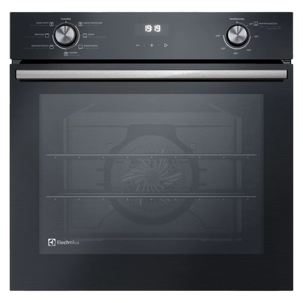 Forno Elétrico de Embutir 80L Electrolux Efficient com PerfectCook 360 OE8EH