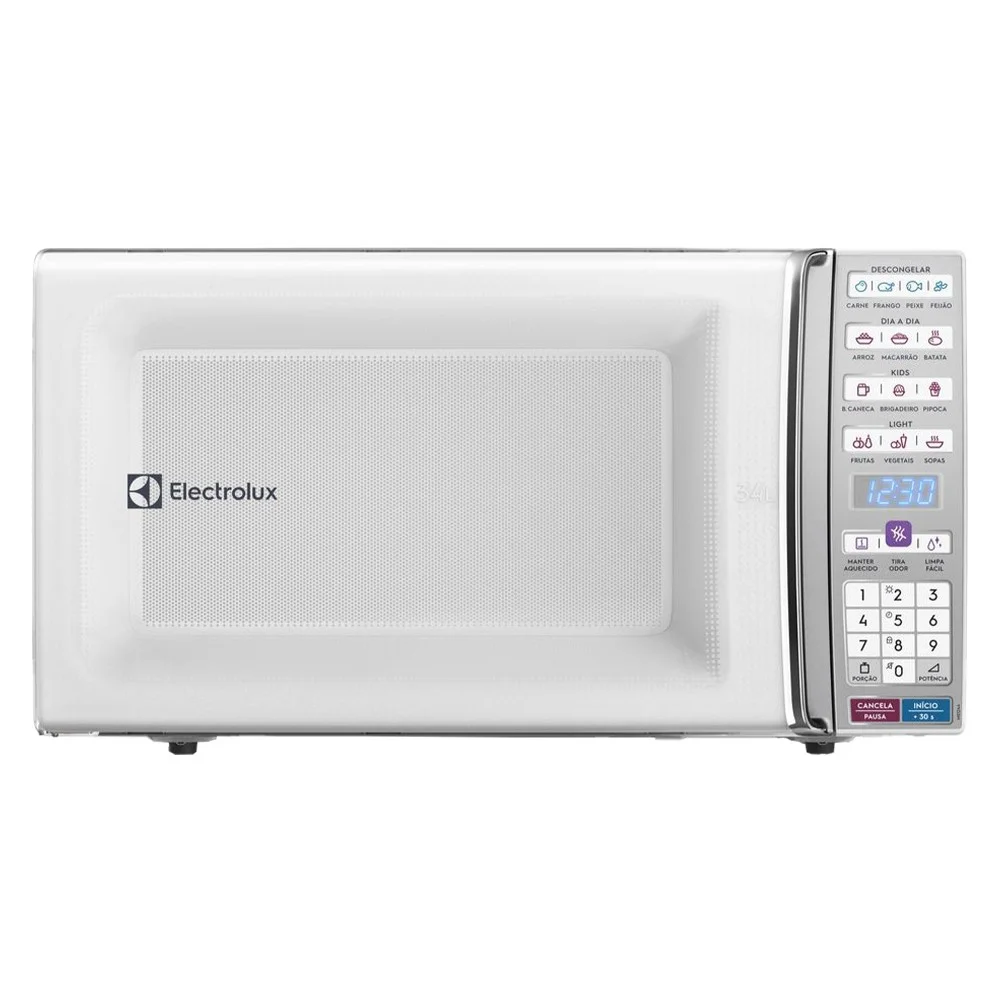 Micro-ondas Bancada Electrolux 34L Função Tira Odor e Manter Aquecido MEO44