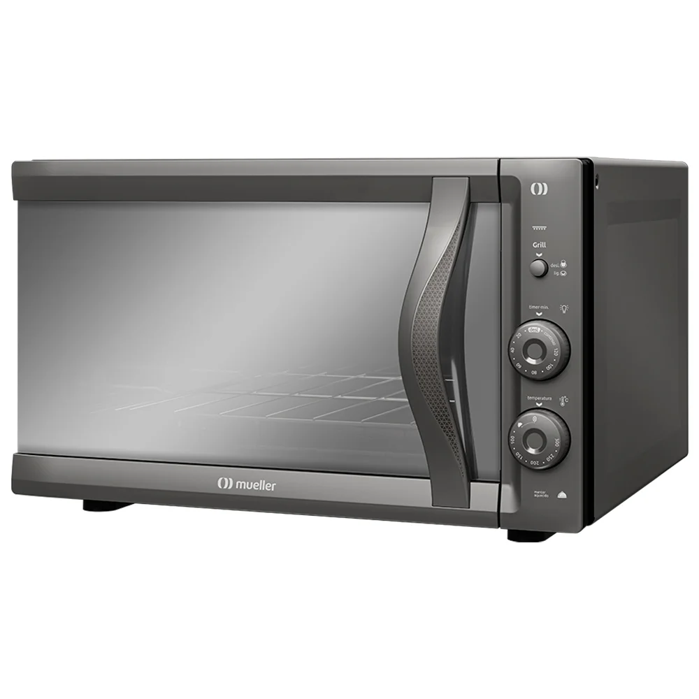 Forno Elétrico de Bancada Mueller 50L Gril Espelhado MFB50F