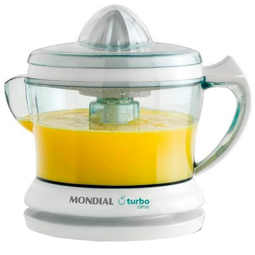 Espremedor de Frutas Mondial Turbo Citrus E-01 1,25L 25W