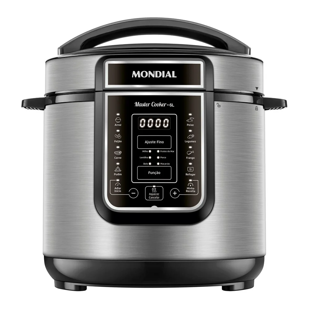 Panela Elétrica de Pressão Digital Mondial MasterCook 6L PE60