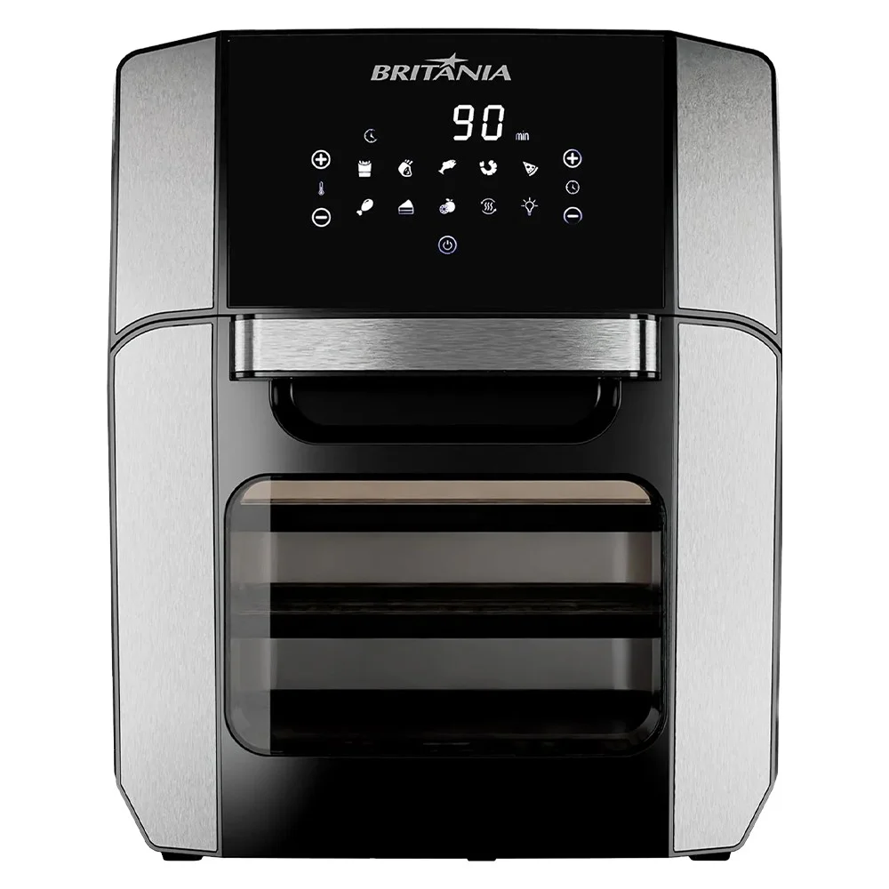 Fritadeira Elétrica Britânia Oven BFR2100 12L 1800W 2 em 1