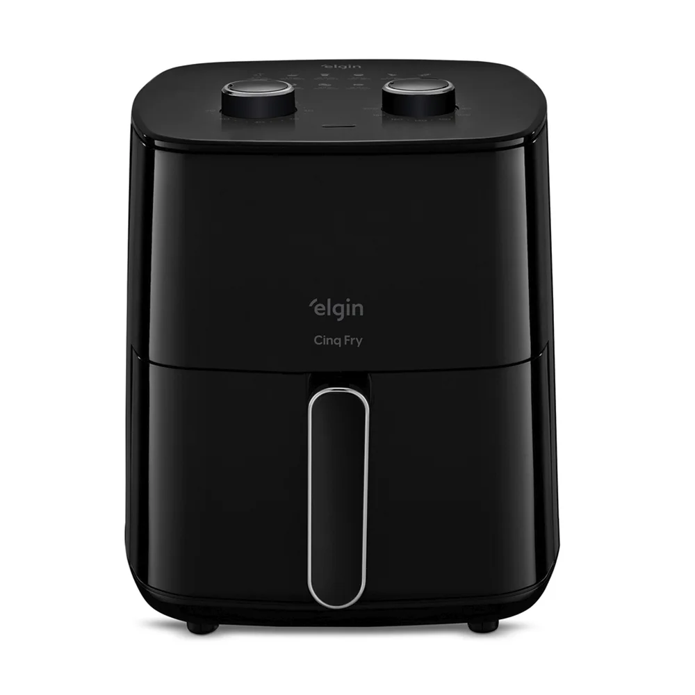 Fritadeira Elétrica Air Fryer Elgin AFG50 5L 1500W Grelha Removível