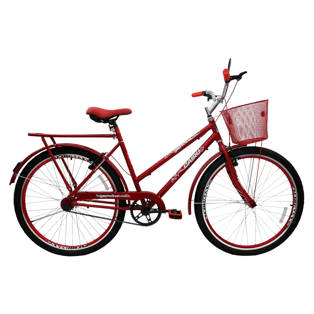 Bicicleta Aro 26 Cairu Personal Genova Freio V-Brake com Cestinha
