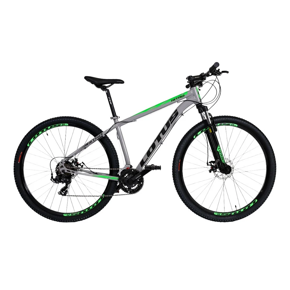 Bicicleta Aro 29 Cairu Lotus Nitro 21 Marchas Freio a Disco Quadro 17.5 MTB