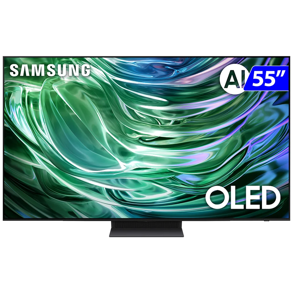 Smart TV Samsung OLED 55" 4K Comando de Voz Ai 55S90D