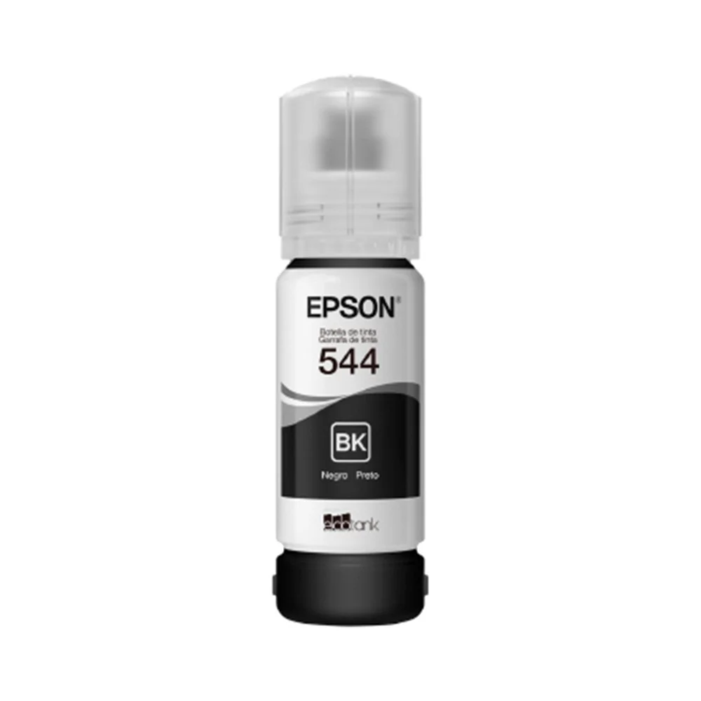 Refil Tanque de Tinta Epson Preto T544 até 4.500 Páginas