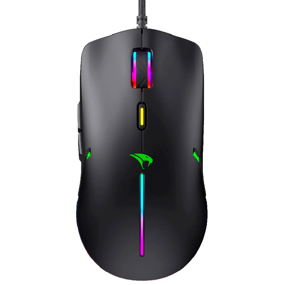 Mouse Gamer com Fio Viper Pro Mamba Sensor Óptico 6 Botões