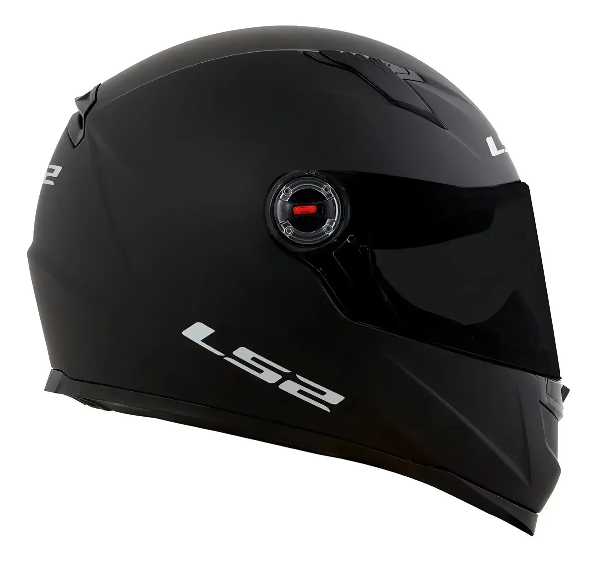 Capacete Ls2 Ff358 Classic Monocolor Preto Fosco Liso