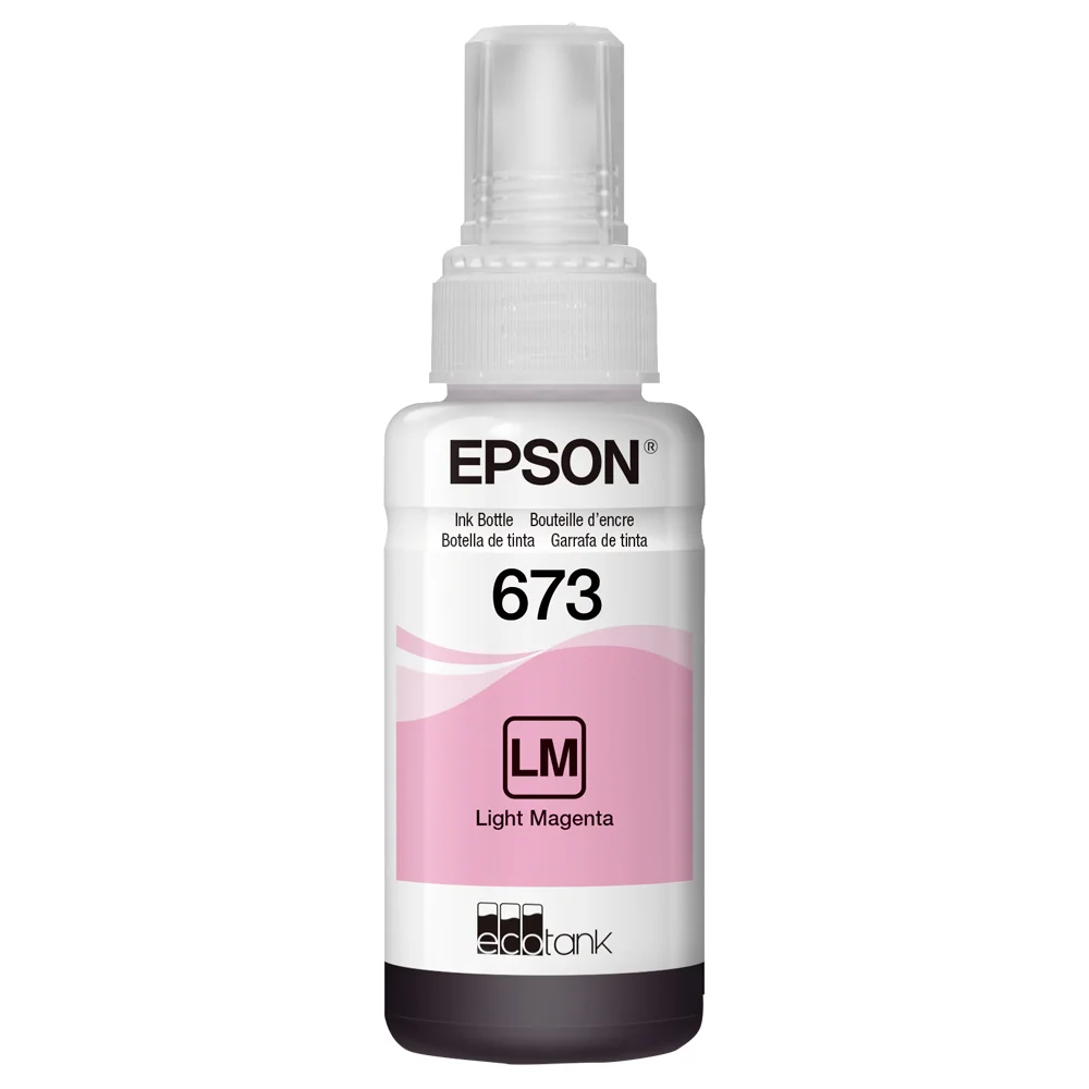 Refil para Tanque de Tinta Epson Magenta Claro 673