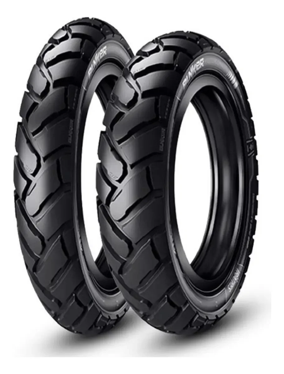 Pneu 120/80-18 E 90/90-21 Bunker Xre 300 Tornado Lande
