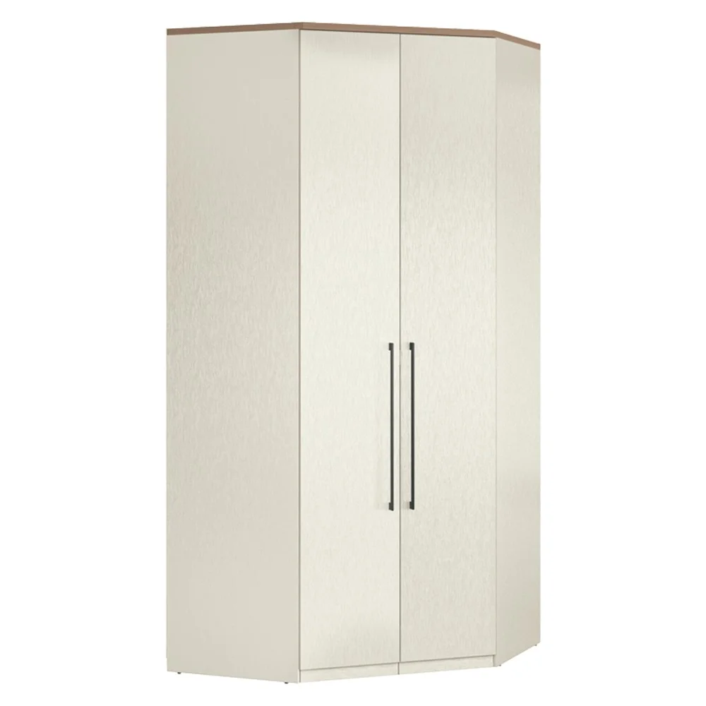 Modulo Closet de Canto Doce Vida 2 Portas 3 Gavetas MDF Santos Andirá