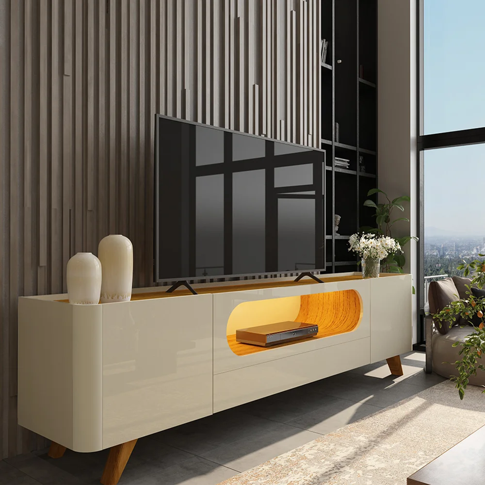 Rack Para TV Até 75" 2.10 Nobre Gelius