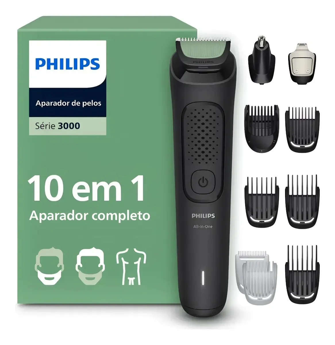Aparador De Pelos Barbeador Philips Multi Groom