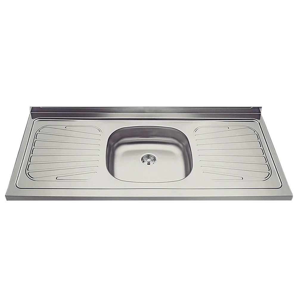 Tampo de Pia 120cm Aço Inox Tramontina