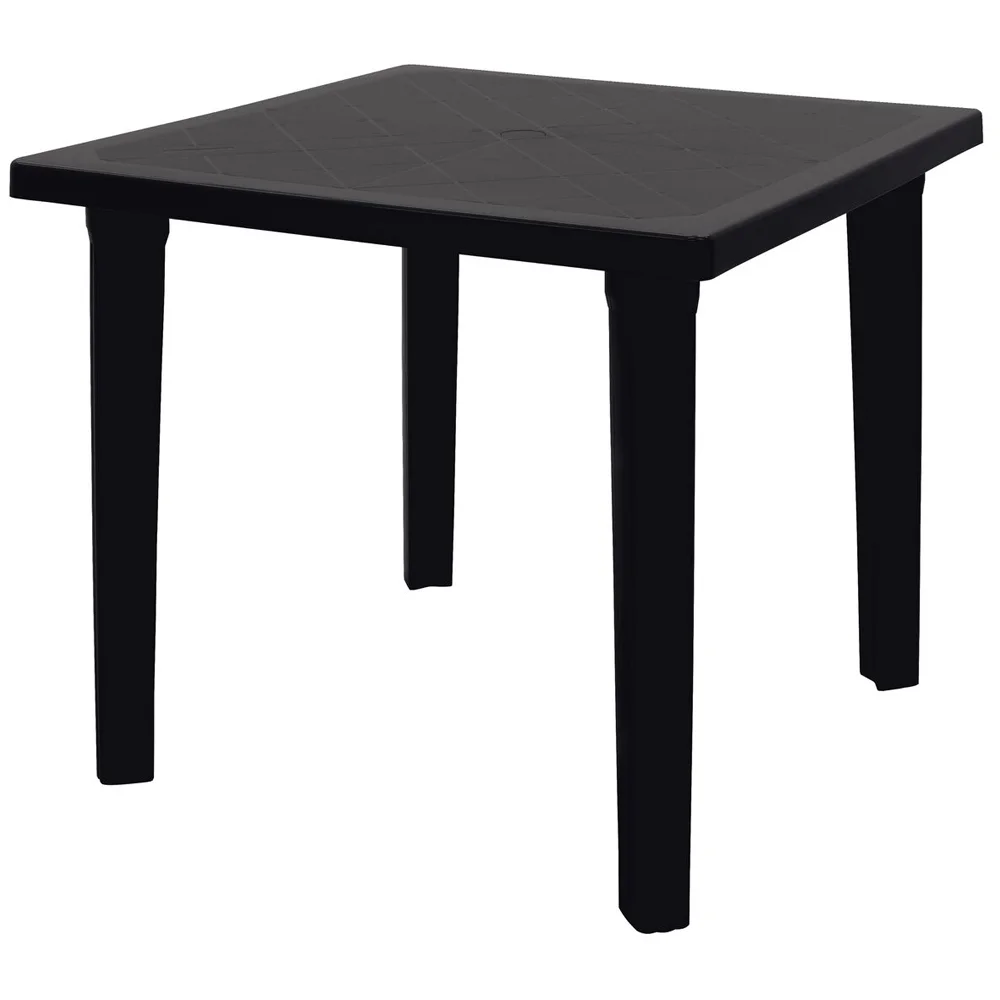 Mesa de Polipropileno Quadrada de 4 Lugares Sancho Tramontina