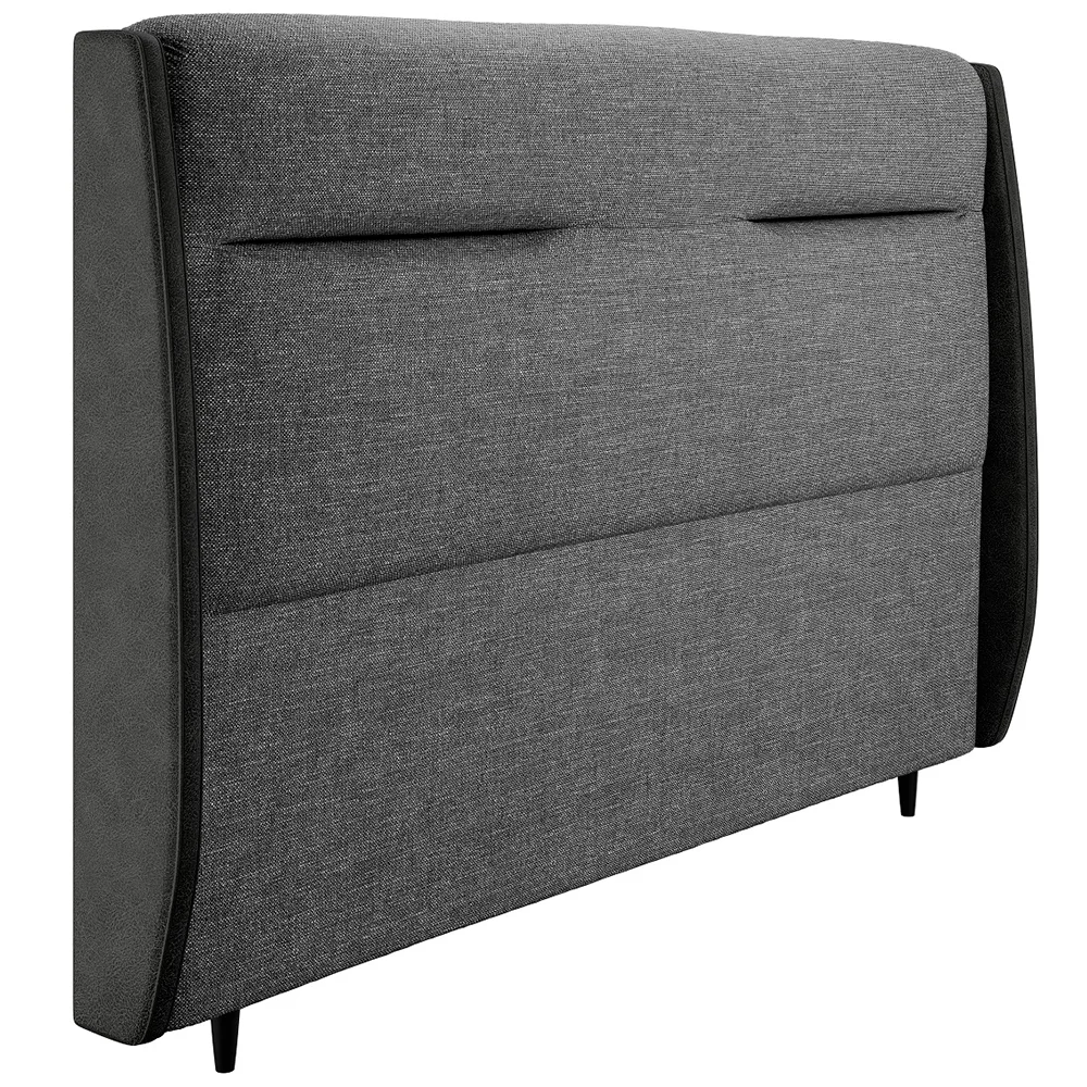 Cabeceira King Size Estofada 195cm Braga Dobue