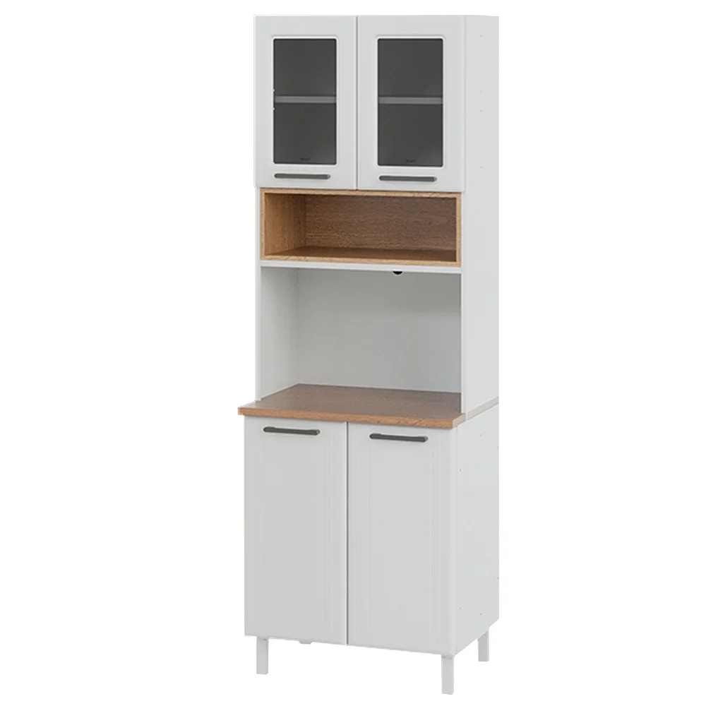 Paneleiro Telasul Liz Duplo Aço 70cm 4 Portas 1 Nicho