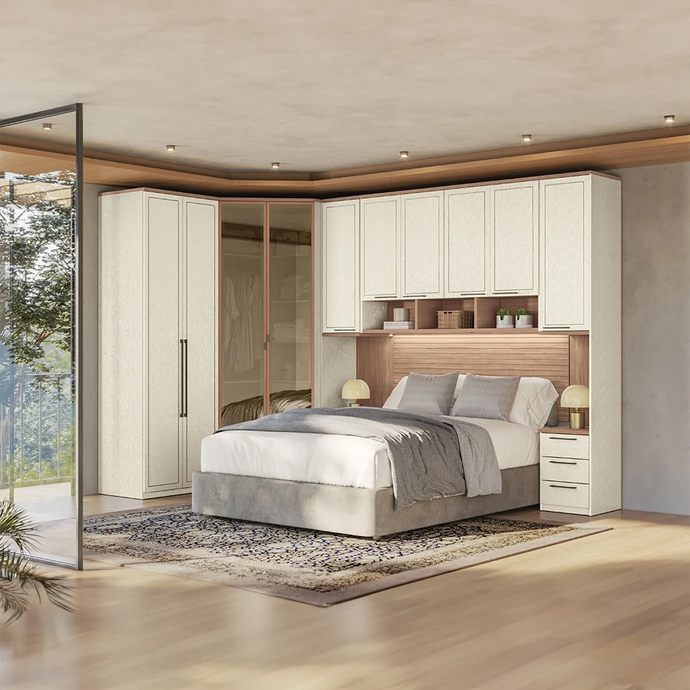 Quarto Modular Doce Vida Santos Andira 6 Peças