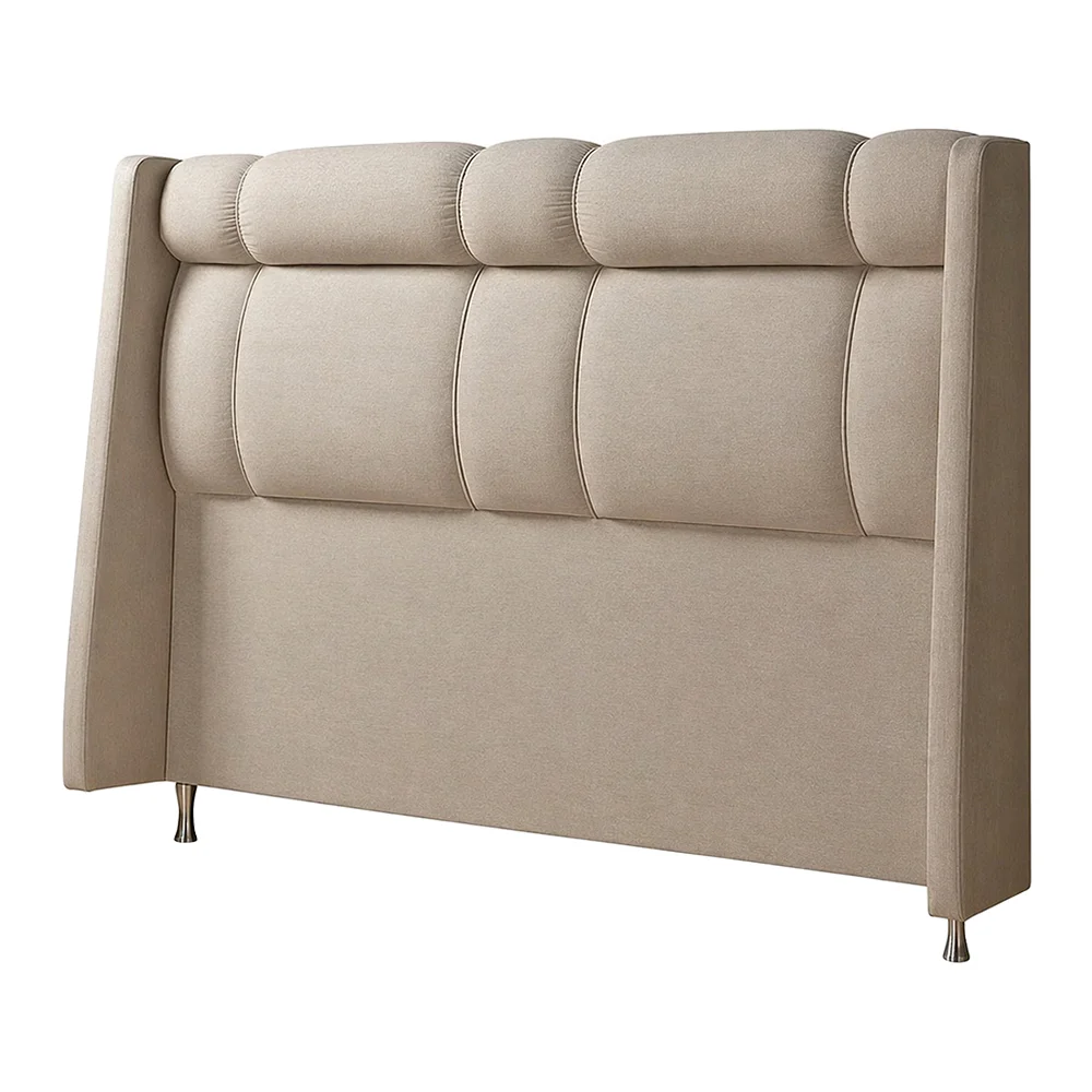 Cabeceira King 195cm Estofada Aurora JS Móveis