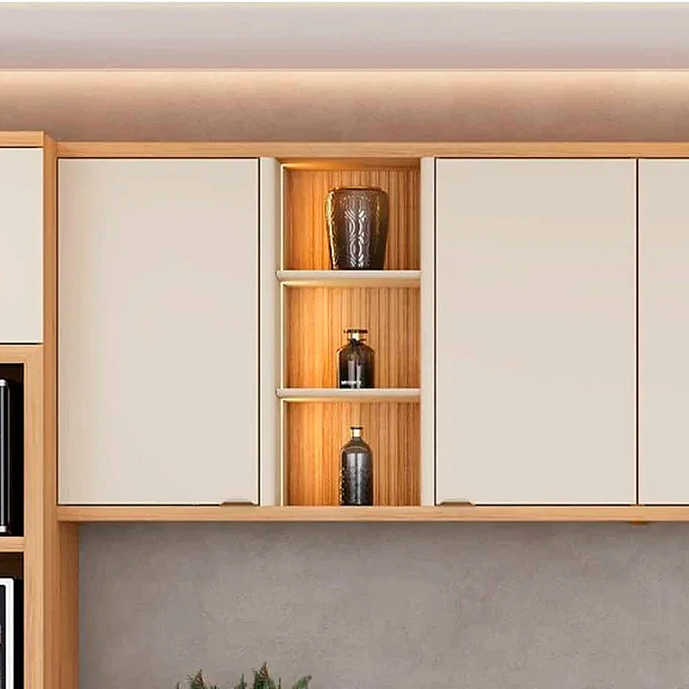 Armário Aéreo 2 Portas MDF Bless Linea Brasil
