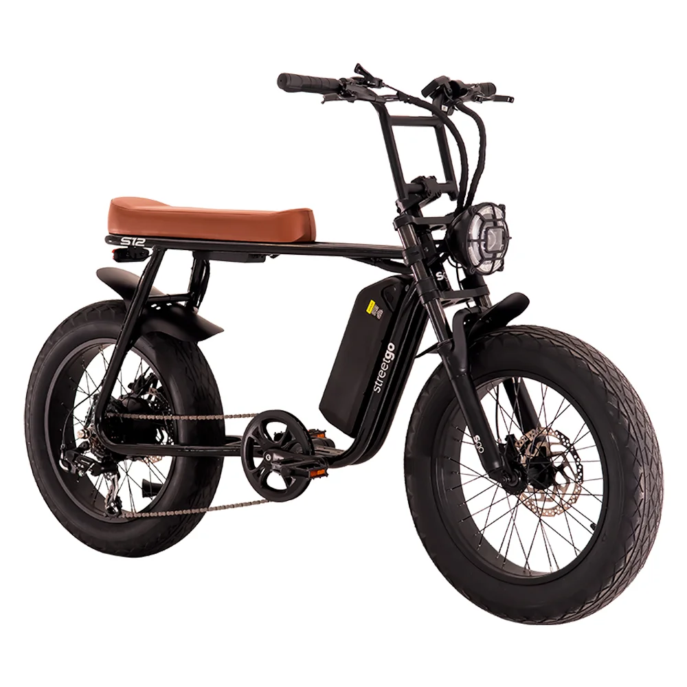 Bicicleta Elétrica StreetGo Bike Aro 20 750W Freio Hidráulico