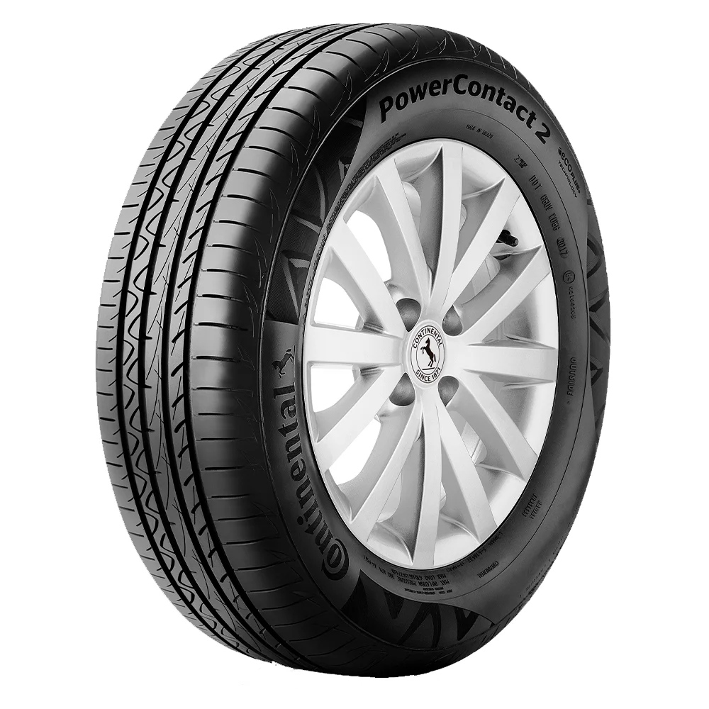 Pneu 205/55R16 Continental PowerContact 2 Aro16 91V Assimétrico Radial