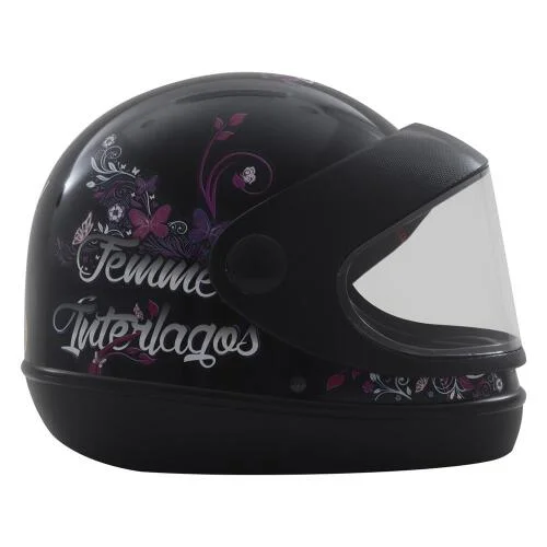 Capacete de Moto Fechado 58 Gow Interlagos com Engate Micrométrico