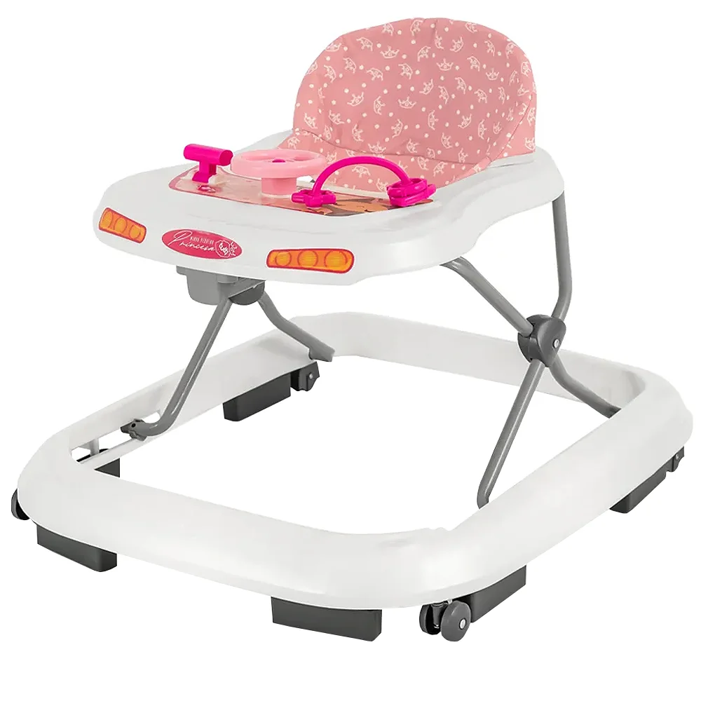 Andador Tutti Baby Acqua Explorador Tecido Removível