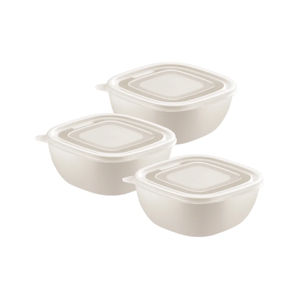 Conjunto de Potes Mixcolor 600 ml 3 Peças em Polipropileno Tramontina
