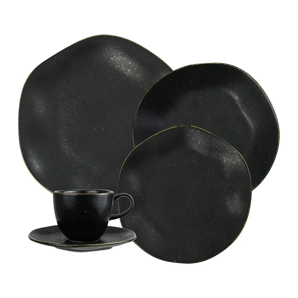 Aparelho de Jantar 20 Peças em Porcelana Ryo Volcano Oxford