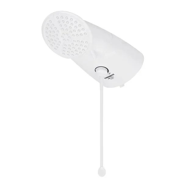 Chuveiro Elétrico Eletrônico 7500w Branco Redondo Top Jet Lorenzetti