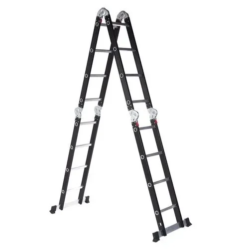 Escada De Aluminio Multifuncion 4×4 16 Degraus Black Edition
