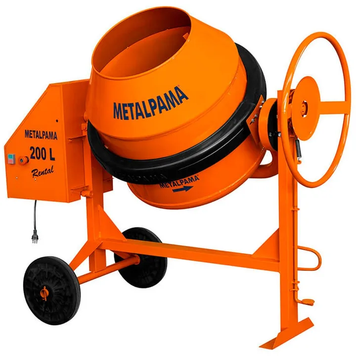 Betoneira Rental BM200 200 Litros com Redutor 1CV METALPAMA-30207