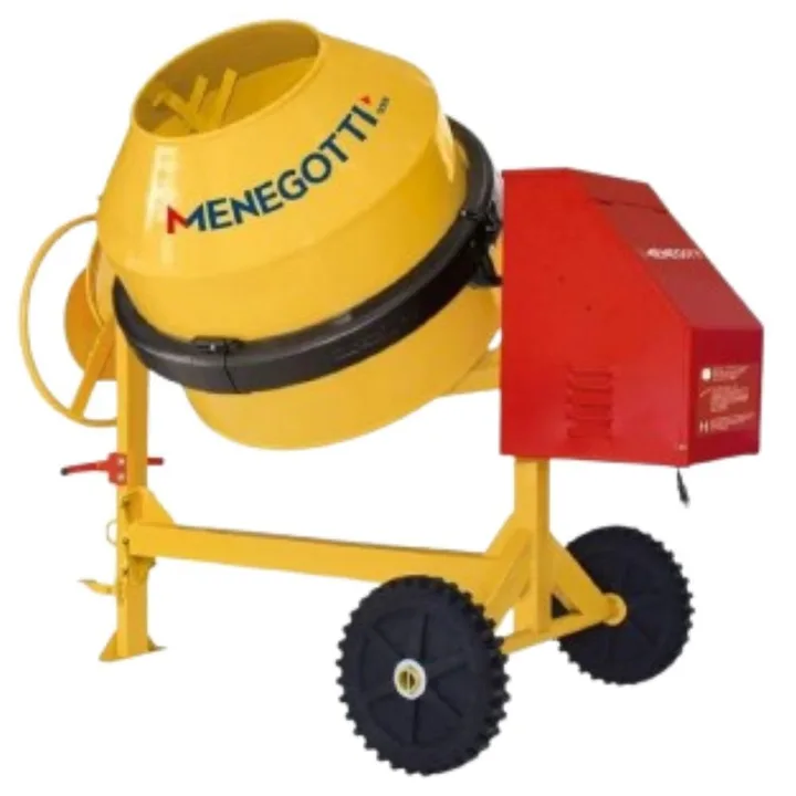 Betoneira Rental 500L 3CV 4P com Kit de Segurança MENEGOTTI-500RENTAL