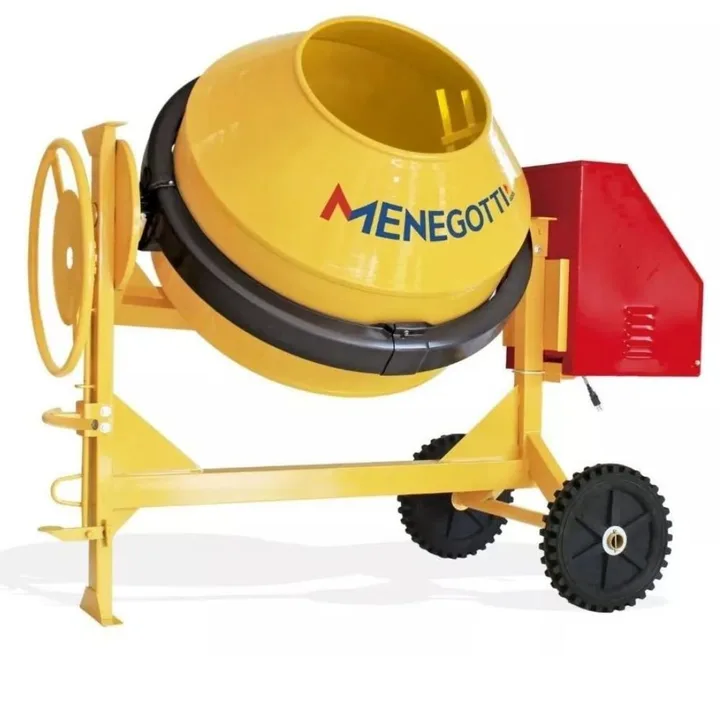 Betoneira Rental 400L Motor Gasolina Toyama 5.5HP com Roda Maciça MENEGOTTI- 40010857