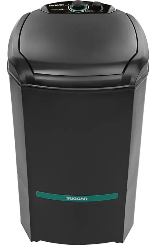 Tanquinho Lavamax Eco 20 Kg Preta Suggar Cor Preto