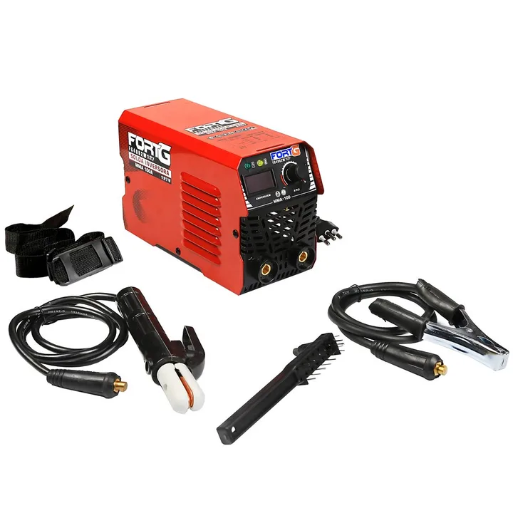 Máquina de Solda Inversora FG4002W127 MMA 100A com Display Digital – Mini Profissional FORTGPRO-FG4002W