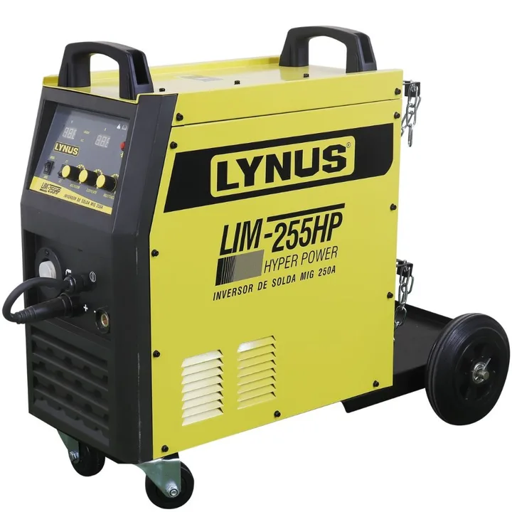 Máquina de Solda Inversora Multiprocesso 250A Monofásico LYNUS-LIM-255HP