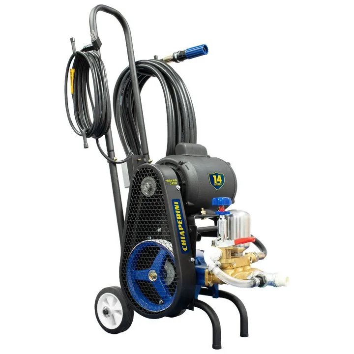 Lavadora Industrial Lava Jato LJ 14L Móvel 320 Libras Motor WEG 1HP com Mangueira 20m CHIAPERINI-25655