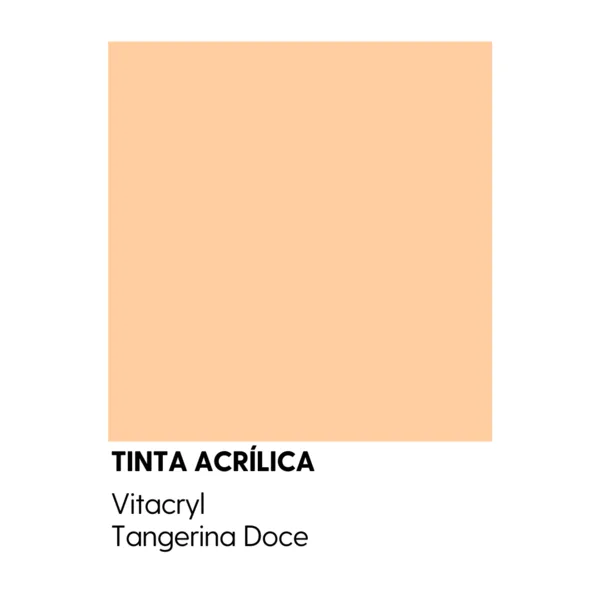 Tinta Emborrachada Acetinada Laranjas - Tangerina Doce - 3 6 Lts