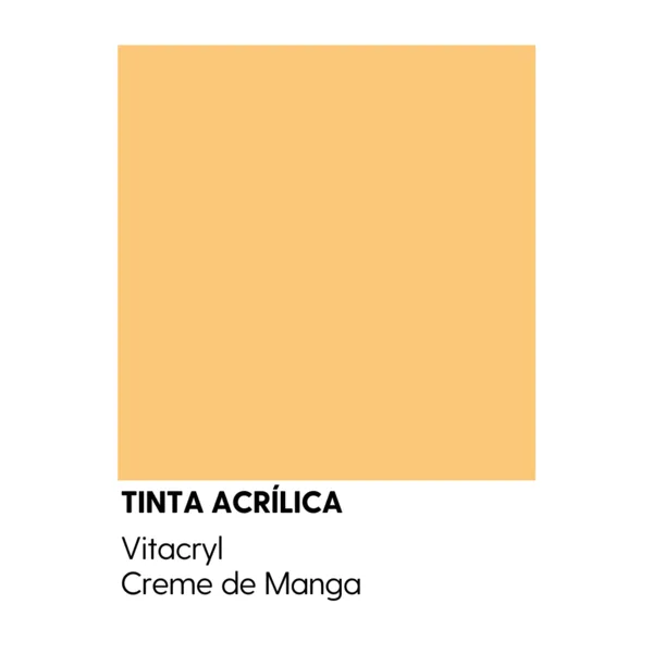 Tinta Emborrachada Acetinada Amarelos - Creme De Manga - 3 6 Lts