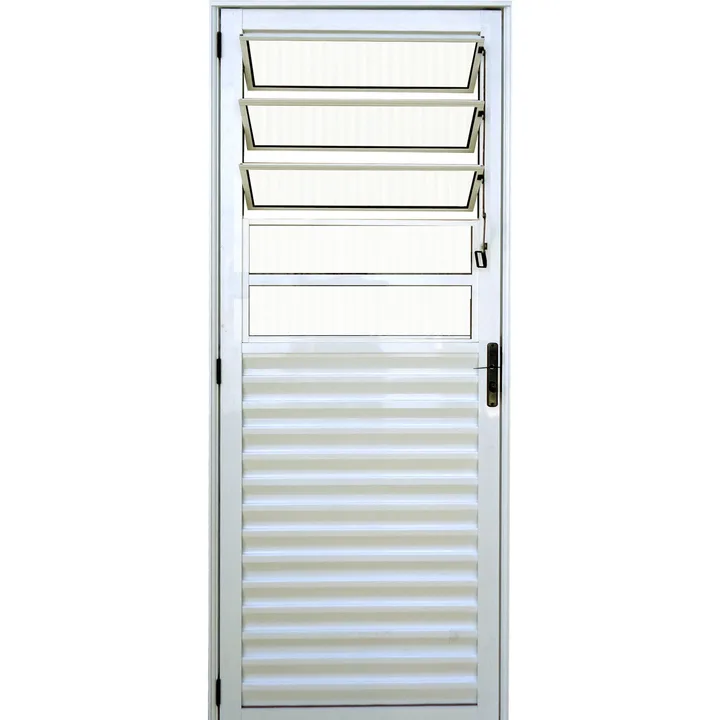 Porta Basculante Laminada 2,10(a) X 0,80(l) Alumínio Branco
