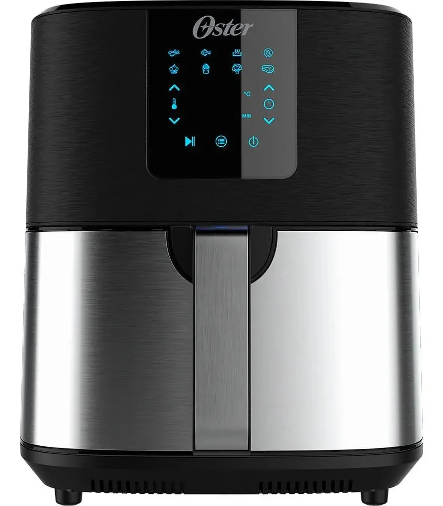 Fritadeira Digital Inox 4,8l Oster Com Painel Touch